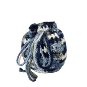 Handmade crochet pouch